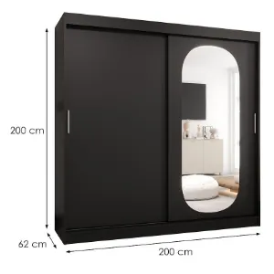 Obrazek Szafa Royal 200 czarny