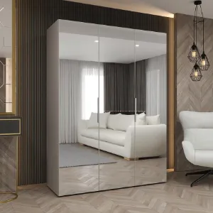 Obrazek Szafa Marbella III 150 kaszmir/srebrny