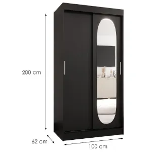 Obrazek Szafa Royal 100 czarny