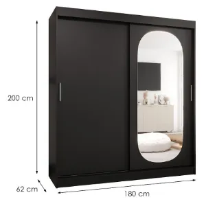 Obrazek Szafa Royal 180 czarny