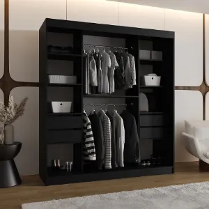 Obrazek Szafa Royal 180 czarny