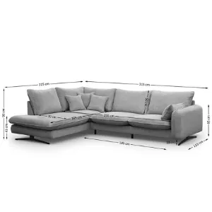 Obrazek Narożnik Prince L Lewostronny Poso 55