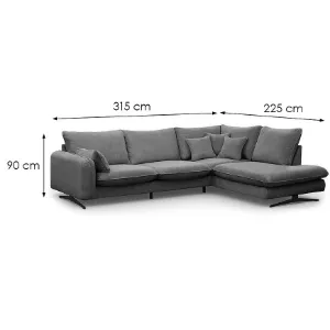 Obrazek Narożnik Prince L Prawostronny Poso 60