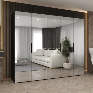 Obrazek Szafa Marbella III 250 czarny