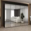 Obrazek Szafa Marbella III 250 czarny/kaszmir
