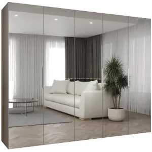 Obrazek Szafa Marbella III 250 kaszmir/srebrny