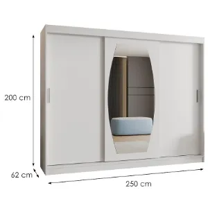 Obrazek Szafa Rossa 250 biały