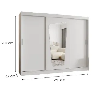 Obrazek Szafa Moka 250 biały