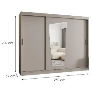 Obrazek Szafa Moka 250 kaszmir