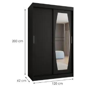 Obrazek Szafa Rossa 120 czarny