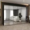 Obrazek Szafa Marbella III 300 czarny/kaszmir