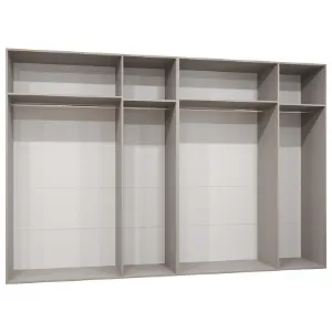 Obrazek Szafa Marbella III 300 kaszmir/czarny