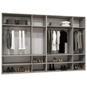 Obrazek Szafa Marbella III 300 kaszmir/czarny