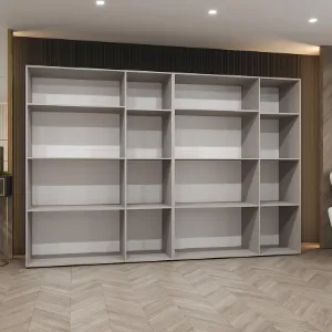 Obrazek Szafa Marbella III 300 kaszmir/srebrny