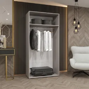 Obrazek Szafa Alicante III 100 kaszmir/czarny