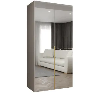 Obrazek Szafa Alicante III 100 kaszmir/złoty