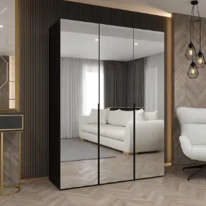 Obrazek Szafa Alicante III 150 czarny