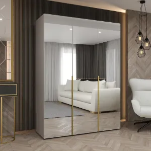 Obrazek Szafa Alicante III 150 kaszmir/złoty