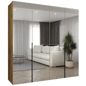 Obrazek Szafa Alicante III 200 artisan czarny