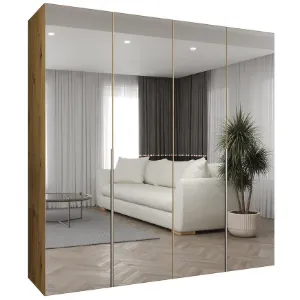 Obrazek Szafa Alicante III 200 artisan srebrny