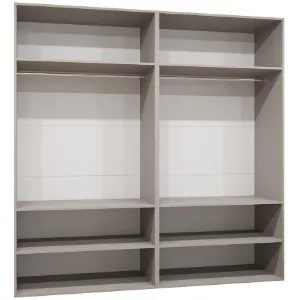 Obrazek Szafa Alicante III 200 kaszmir/czarny