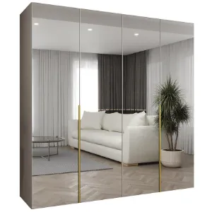 Obrazek Szafa Alicante III 200 kaszmir/złoty