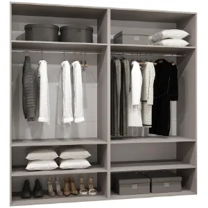 Obrazek Szafa Alicante III 200 kaszmir/złoty