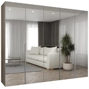 Obrazek Szafa Alicante III 250 kaszmir/srebrny