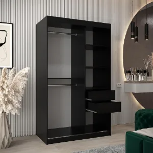 Obrazek Szafa Moka 120 czarny