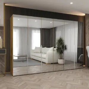 Obrazek Szafa Alicante III 300 artisan srebrny