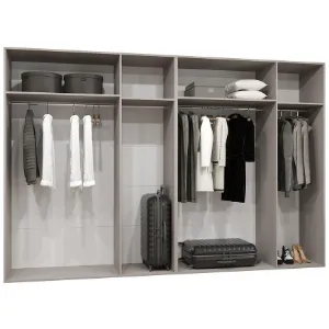 Obrazek Szafa Alicante III 300 kaszmir/czarny