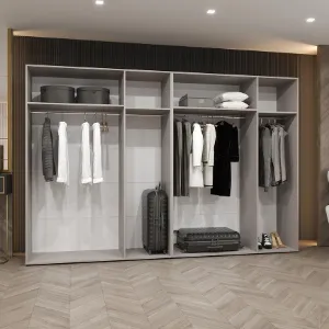 Obrazek Szafa Alicante III 300 kaszmir/czarny