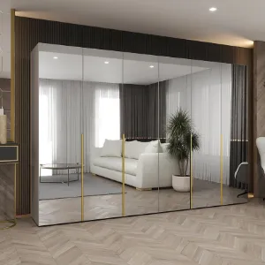 Obrazek Szafa Alicante III 300 kaszmir/złoty