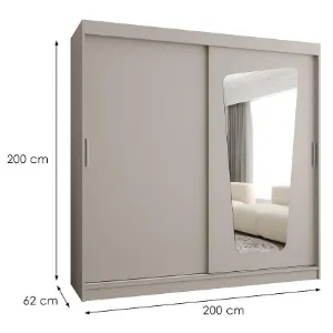 Obrazek Szafa Moka 200 kaszmir