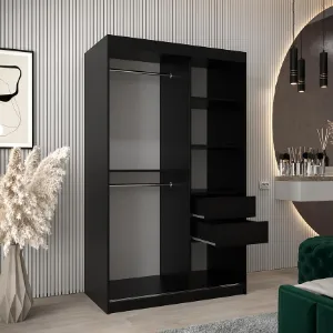 Obrazek Szafa Milo 120 czarny