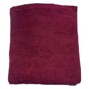 Obrazek Ręcznik Pile to Pile 70x140cm D44 bordowy