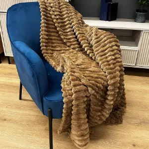 Obrazek Koc Laura 130x170 cm 10 brązowy