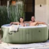 Obrazek Basen z hydromasażem Spa 1.96x0.71m Olive green S2 28426NP