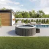 Obrazek Basen z hydromasażem Spa 2.16x0.71m Greywood Bubble Delux S2 28442NP