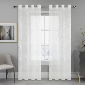 Obrazek Firana na przelotkach IGA E6211 140x250 biała