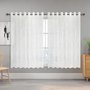 Obrazek Firana na przelotkach IGA E6211 300x160 biała