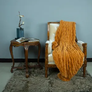 Obrazek Koc Elza 130x170 cm Mostaza