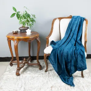 Obrazek Koc Laguna 130x170cm niebieski