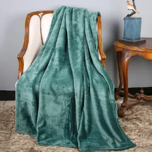 Obrazek Koc Laguna JDML003 130x170 cm butelkowa zieleń