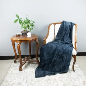 Obrazek Koc Laguna 70x140cm granatowy