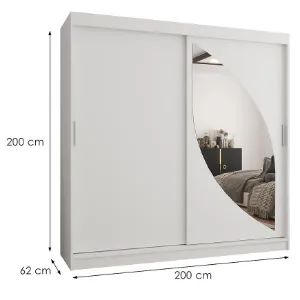 Obrazek Szafa Milo 200 biały