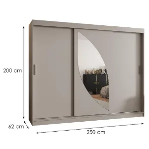 Obrazek Szafa Milo 250 kaszmir