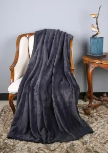 Obrazek Koc Claudi 170x220 cm czarny