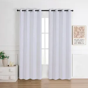 Obrazek Firana na przelotkach Anabel silver RP493 290x245 cm