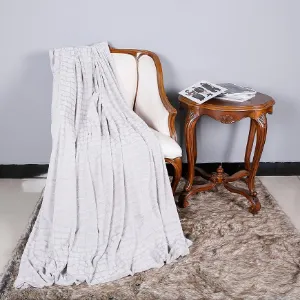 Obrazek Koc Bulgo 130x170 Jasnoszary